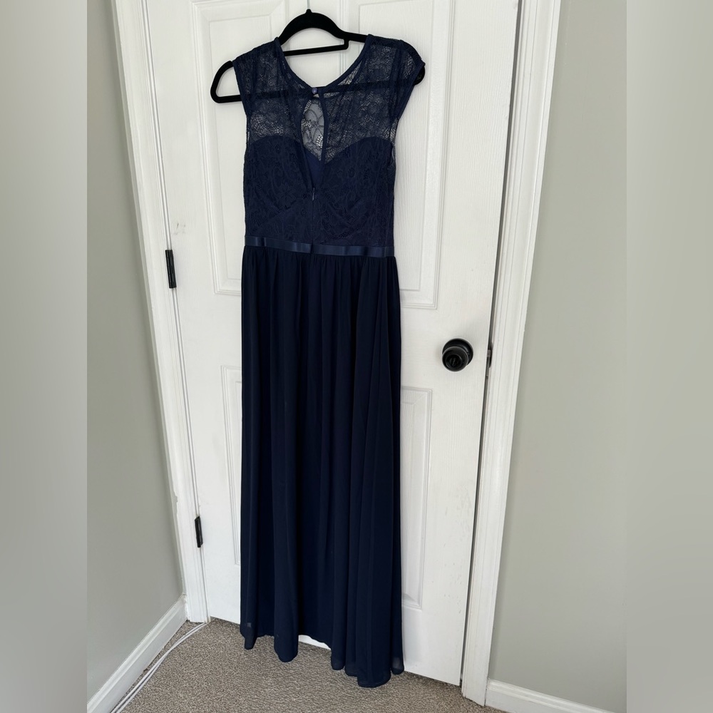 Navy Event Gown